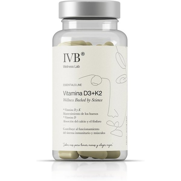 IVB Vitamina D3+ K2 90 Cápsulas