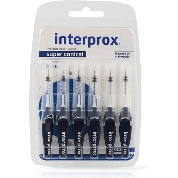 Interprox Super Conical 4G 6 unidades Cepillos Interdentales