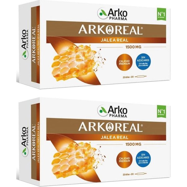 Arkoreal 1500 Forte 40 Ampollas Duplo Promocion