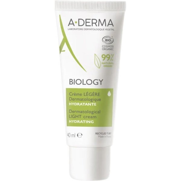 Aderma Biology Crema Hidratante Ligera Dermatológica 40ml