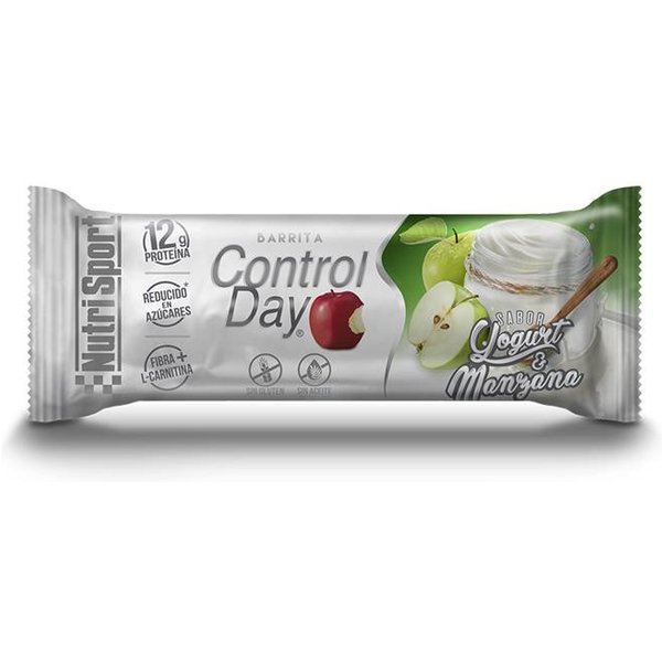 Nutrisport Barritas Control Day Yogurt Manzana 28 Unidades