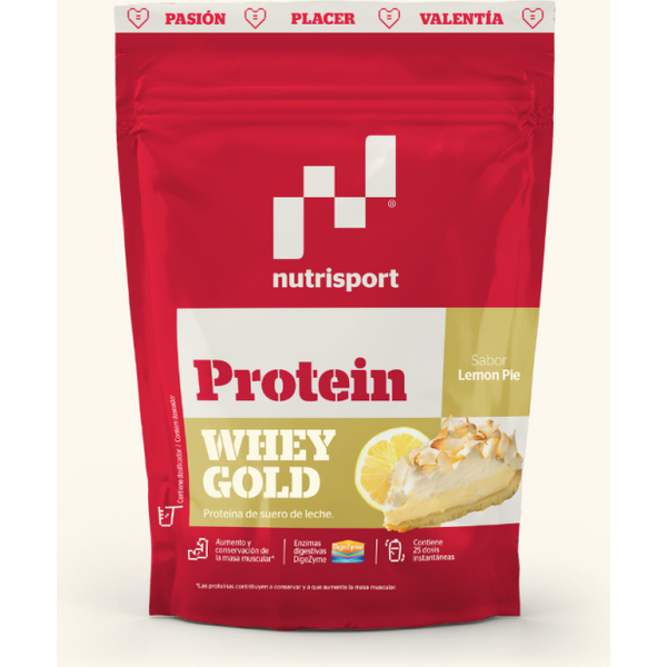Nutrisport Proteina Whey Gold Protein Lemon Pie 500g