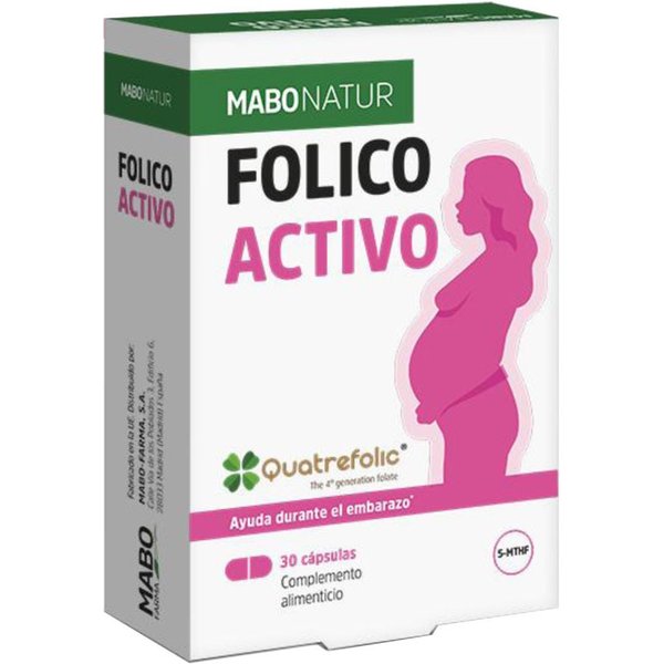 Mabonatur Fólico Activo 30 Cápsulas