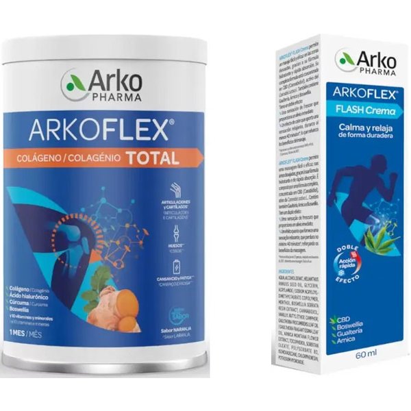 Arkoflex Total Sabor Naranja 390 Gramos + Arkoflex Crema 60ml