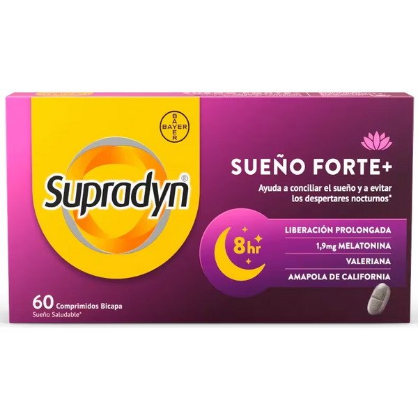 Supradyn Sueño Forte+ Reduce Despertares Nocturnos 60 Comprimidos