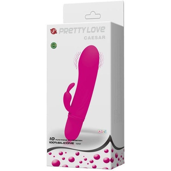Pretty Love Flirtation Vibrador con Rabbit Caesar
