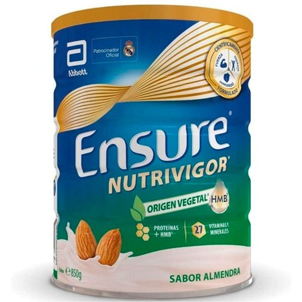 Ensure Nutrivigor Origen Vegetal Almendra 850g