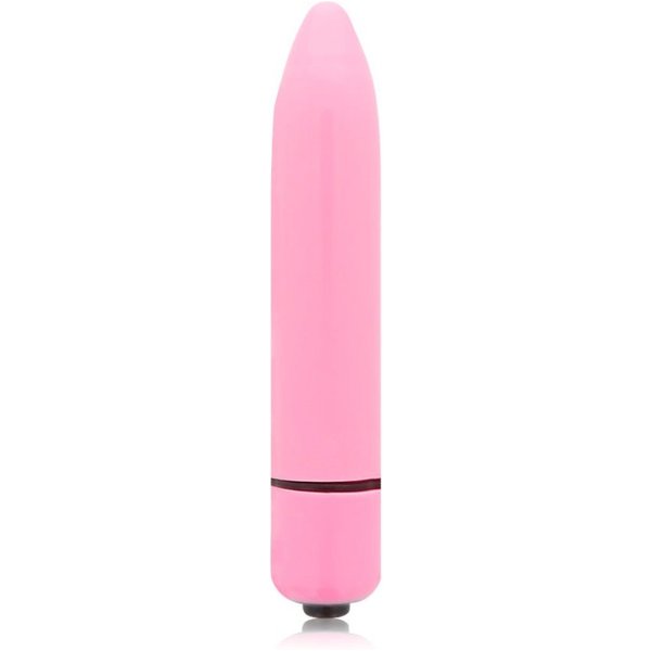 Glossy Thin Vibrador Rosa Intenso