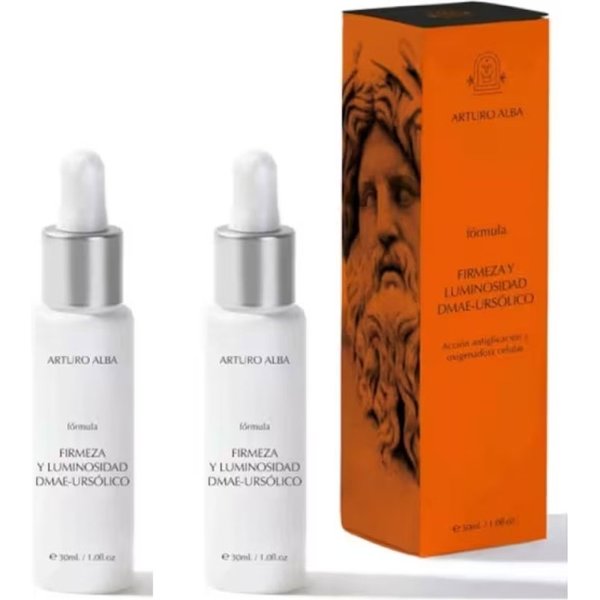 Arturo Alba Firmeza y Luminosidad Dmae Ursólico 30ml + 30ml Formato Duplo
