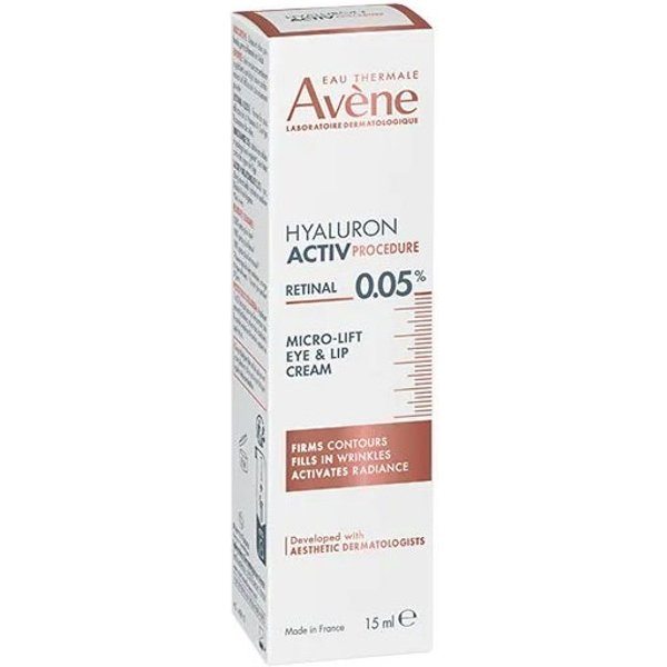 Avène Hyaluron Activ Procedure Crema Micro-Lift Ojos & Labios 15 ml