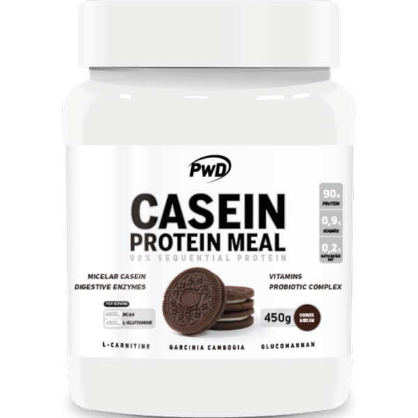 Pwd Casein Protein Meal Cookies & Cream 450g