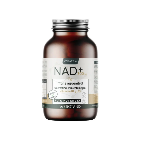 Webotanix Nad+ Resveratrol 60 Cápsulas