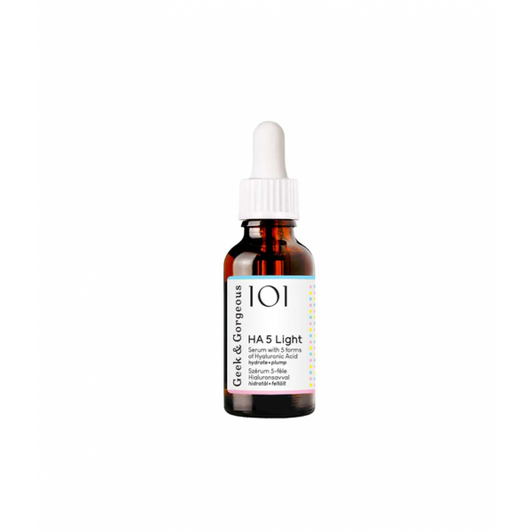 Geek & Gorgeous 101 Ha 5 Light - 30ml Ácido Hialurónico