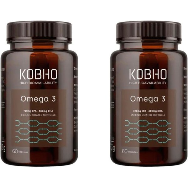 Kobho Duplo Omega 3 60 +60 Cápsulas