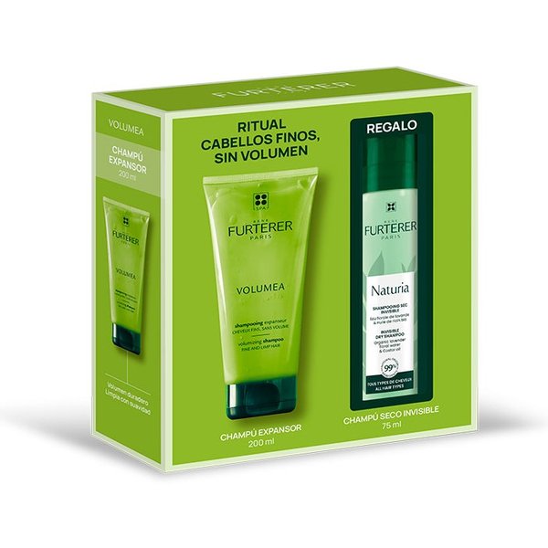 Rene Furterer Volumea Champú 200ml + Champu Seco Naturia 75ml