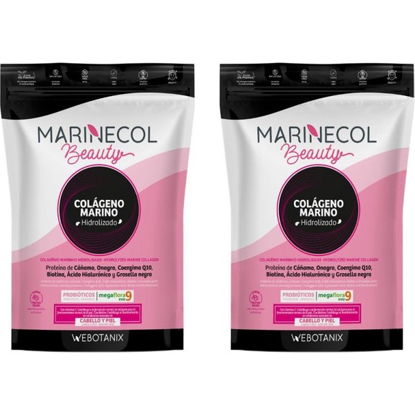 Webotanix Marinecol Colágeno Marino Beauty 250g + 250g Pack Duplo