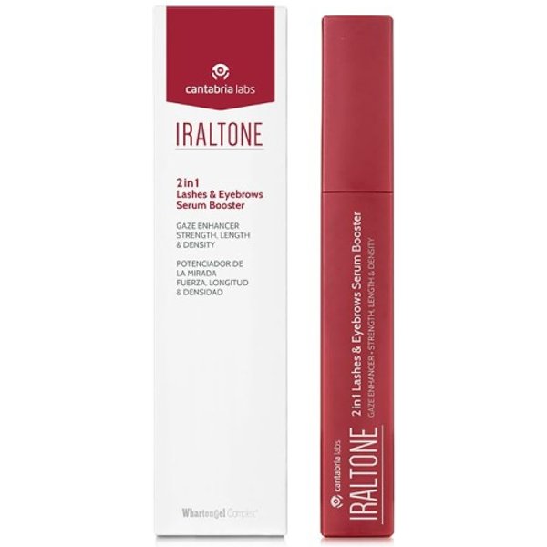 Iraltone Serum 2 en 1 Potenciador de Pestañas y Cejas 10ml