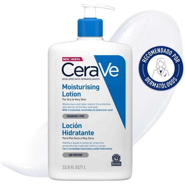 CeraVe Loción Hidratante Para Piel Seca a Muy Seca 1l
