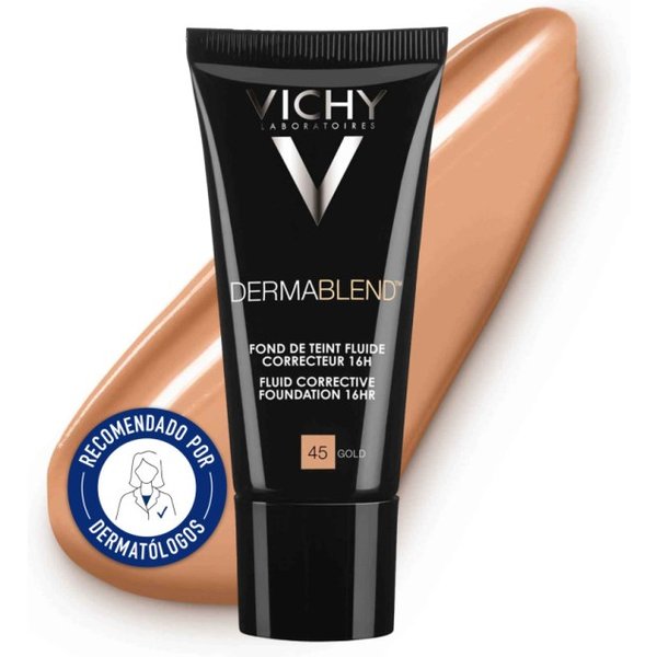 Vichy Dermablend Fluido Corrector Nº 45 Gold 30 Ml