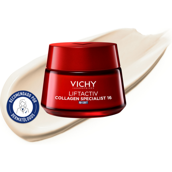 Vichy Liftactiv Collagen 16 Crema Noche 50ml