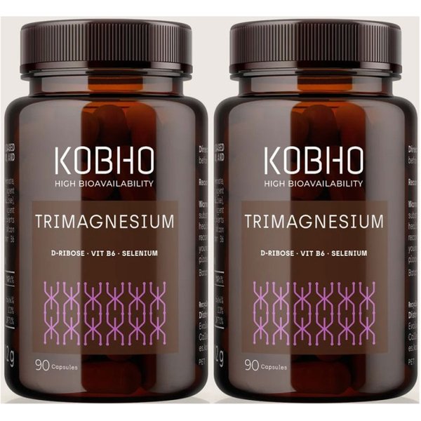 Kobho Trimagnesium 90 Cápsulas + 90 Cápsulas Duplo Promoción