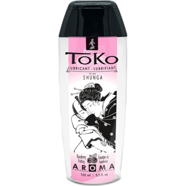 Shunga Toko Lubricante Aroma Emoción De Frambuesa 165Ml