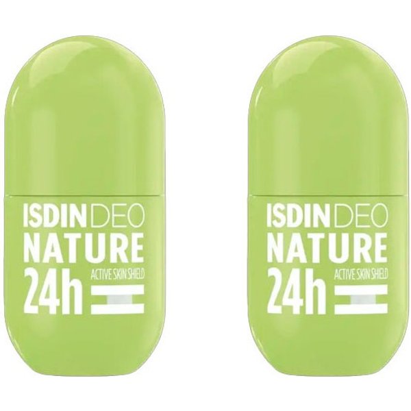 Isdin Deo Desodorante Nature Roll On 50 ml + 50ml Duplo ahorro