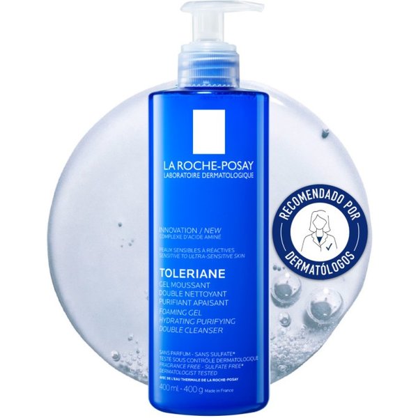 La Roche Posay Toleriane Gel Espumoso Doble Limpiador 400ml