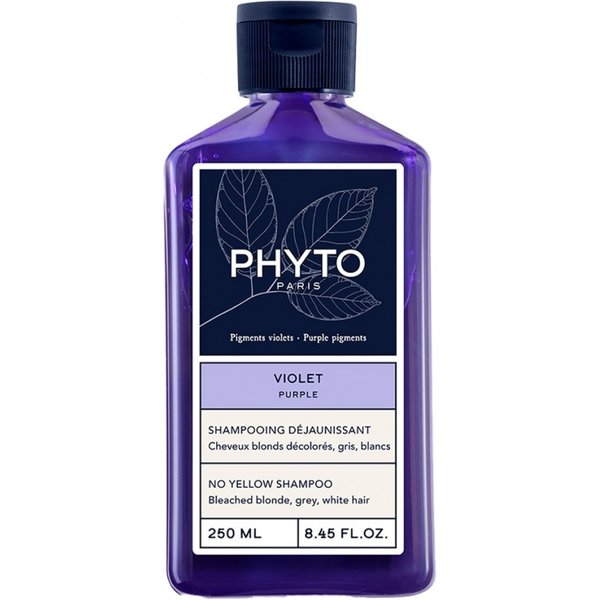 Phyto Violet Champú Cabellos Decolorados Rubios Grises 250ml