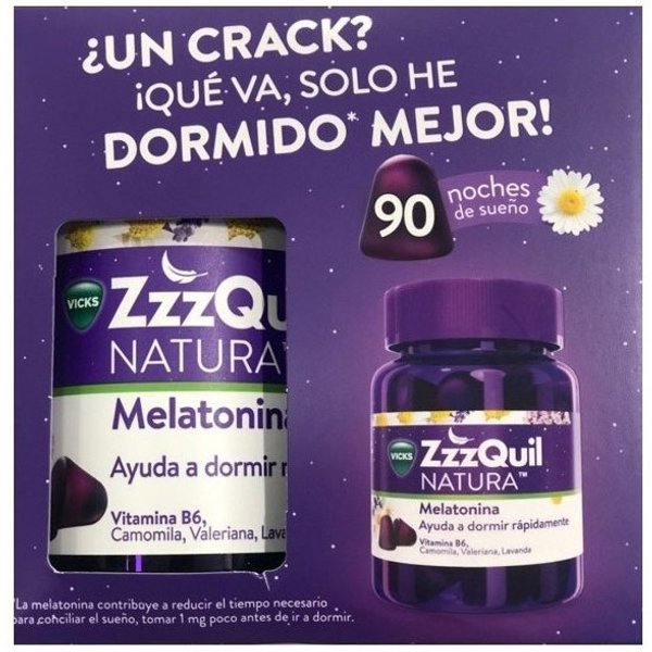 Zzzquil Natura Sueño 60 Gummies + 30 Gummies Pack Ahorro