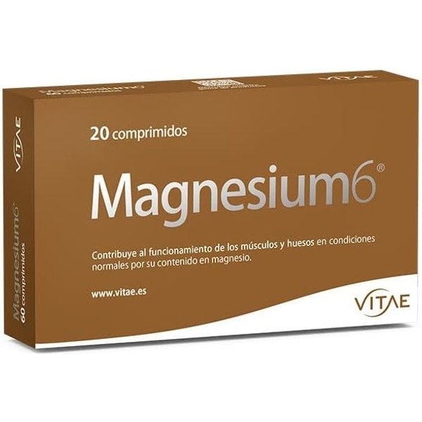 Vitae Magnesium6 20 Comprimidos