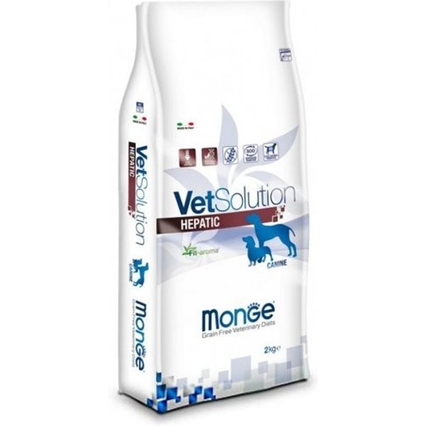 Monge Vetsolution Hepatic - Crocchette Per Cani Con Disfunzioni Epatiche 2 Kg-image
