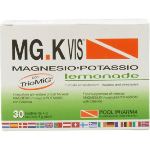 Mgk Vis Lemonade 30 Bustine - Integratore Di Sali Minerali-image