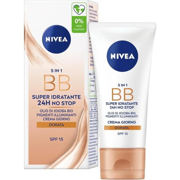 Beiersdorf Ag Nivea 5In1 - Bb Cream Spf 15 Super Idratante 50 Ml - Dorata-image