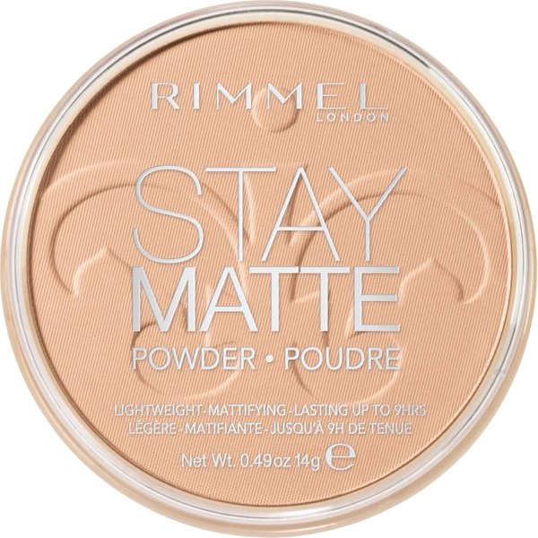 Coty Inc. Rimmel Stay Matte - Cipria Compatta Per Il Viso N. 005 Silky Beige-image