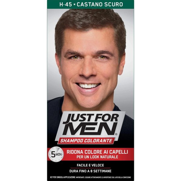 Just For Men Shampoo Colorante 30 Ml - Castano Scuro-image