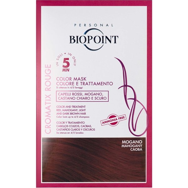 trattamento colorante cromatix maschera trattamento colore in 5 minuti 30 ml mogano-image
