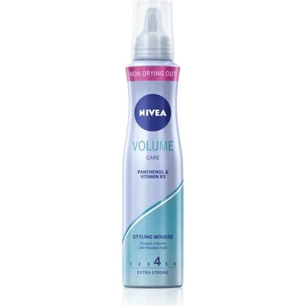 Nivea Volume Styling Mousse Per Capelli Extra Forte 150 Ml-image