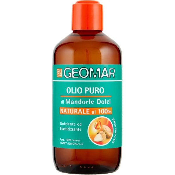 Geomar Olio Puro Di Mandorle Dolci Naturale Al 100% Idratante E Nutriente Corpo 250 Ml-image