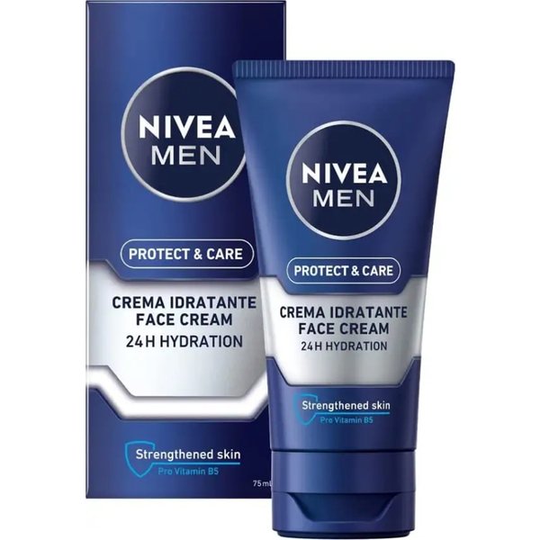 Nivea Protect & Care - Crema Idratante Viso Per Uomo 75 Ml-image