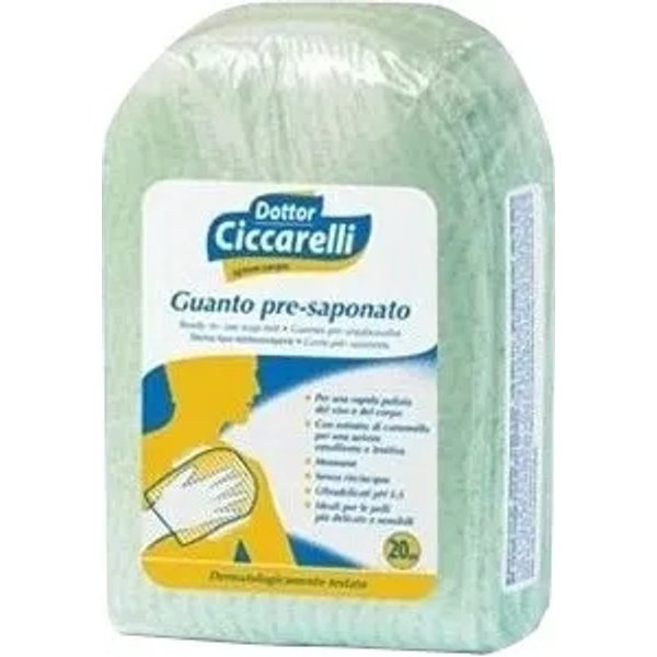 Dottor Ciccarelli Guanto Pre-Saponato Per Viso E Corpo 20 Pezzi-image