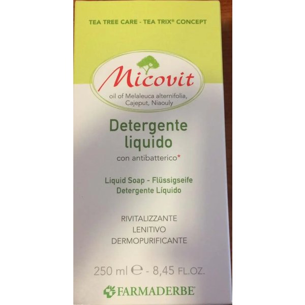 Farmaderbe Micovit - Detergente Liquido Per Pelli Sensibili E Delicate 250 Ml-image