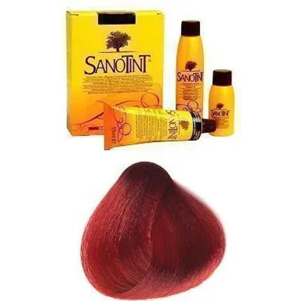 Sanotint Tinta Per Capelli Colorazione Permanente Senza Ammoniaca Classic N. 23 Colore Ribes Rosso-image