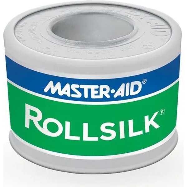 Rollsilk - Cerotto Su Rocchetto In Seta Artificiale Bianca 5 M X 2,50 Cm-image