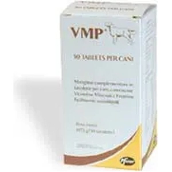 Vmp Integratore Alimentare Per Cani A Base Di Vitamine E Minerali 50 Tavolette-image