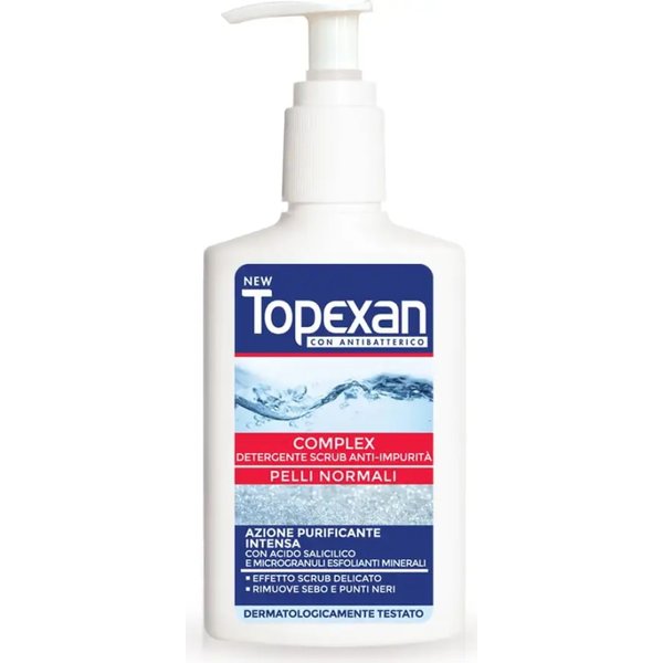 Topexan Detergente Per Il Viso Per Pelli Normali E Grasse Complex Azione Totale 150 Ml-image