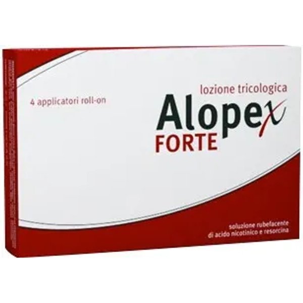 Valderma Alopex Forte - Lozione Per Capelli Anticaduta 4 Applicatori Roll-On-image