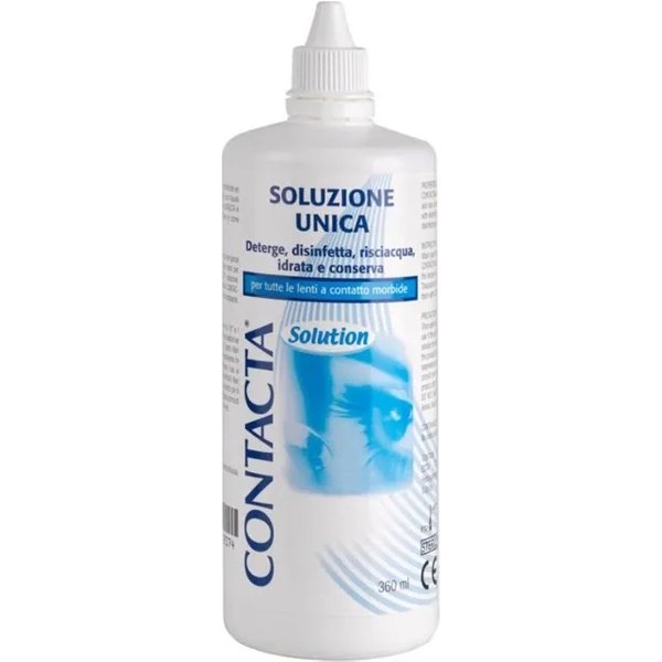 Contacta - Soluzione Unica Isotonica Sterile Per Lenti A Contatto 360 Ml-image