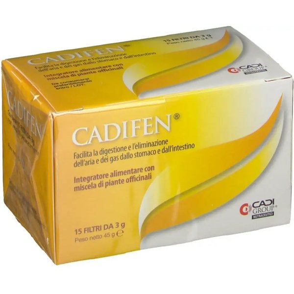 Cadifen 15 filtri - integratore per il benessere gastrointestinale-image
