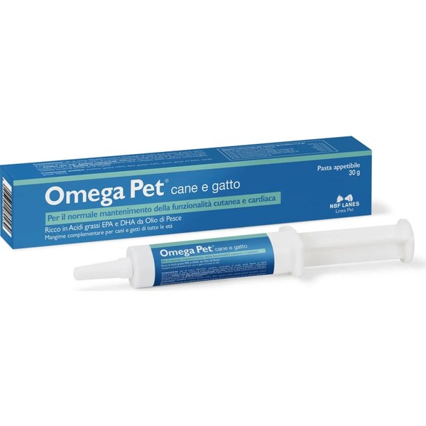 N.B.F. Lanes Omega Pet Pasta 30 G - Integratore Antinfiammatorio Per Cani E Gatti Piccoli-image
